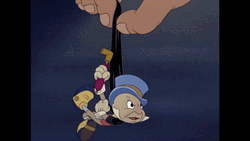 Pinocchio Jiminy Cricket Hanging Spin
