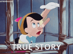 Pinocchio True Story Long Nose
