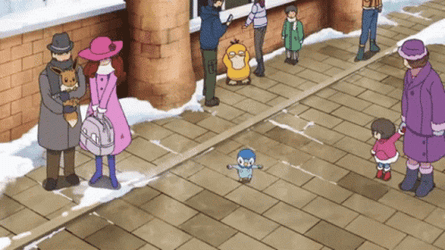 Piplup Angry Walking GIF