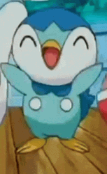 Piplup Clapping GIF