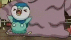 Piplup Moving Faster GIF