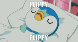 Piplup Waking Up Happy GIF