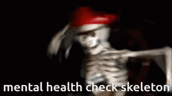 Pirate Dancing Skeleton Mental