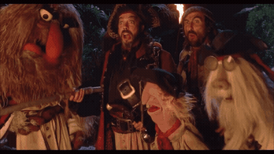 Pirate Group Singing When You're A Professional Pirate GIF