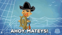 Pirate Guy Telescope GIF