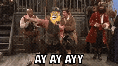 Pirate Men Dancing Ay Ay Ayy GIF