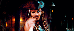 Pirate Of The Caribbean Bye Salute GIF