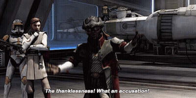 Pirate Saying The Thanklessness What An Accusation GIF