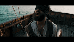 Pirate Screaming Aboard Ark GIF