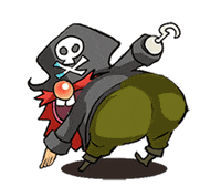 Pirate Slap Butt GIF