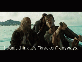 Pirates In The Sea Release The Kraken  GIF