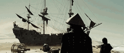 Pirates Of The Caribbean Boat GIF