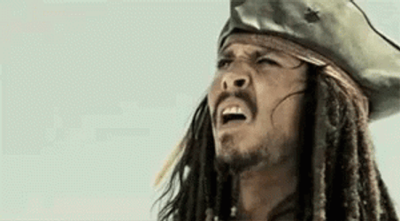 Pirates Of The Caribbean Confused Jack Sparrow GIF