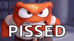 Pissed Off Anger Of Inside Out Movie GIF
