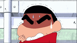 Pissed Off Shin Chan Shinnosuke Nohara GIF