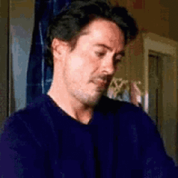 Pissed Off Tony Stark  GIF