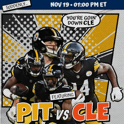 Pit Vs Cle Advertisement With Players GIF