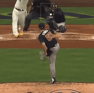 Pitcher With Number 22 GIF