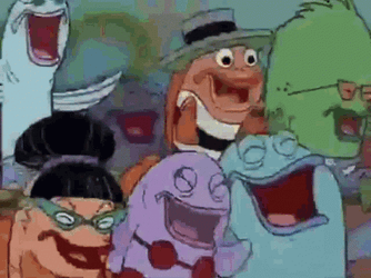 Pitiful Spongebob Walking GIF