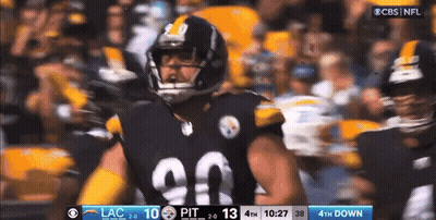 Pittsburgh Steelers Football Player Celebrating GIF