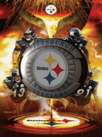 Pittsburgh Steelers Players 43 And 51 GIF