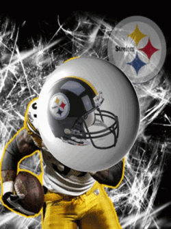  Pittsburgh Steelers Spinning Pin GIF