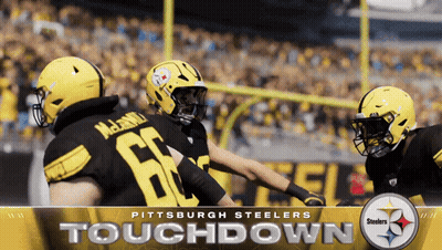 Pittsburgh Steelers Touchdown Poster GIF