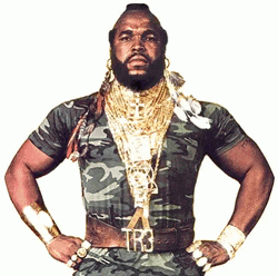 Pity The Fool Gold Jewelry GIF