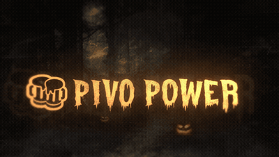 Pivo Power Lit Up In Dark Forest GIF