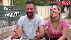 Pivot Cute Couple House Rules GIF