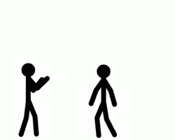 Pivot Stickman One Shoot Animation GIF