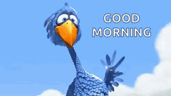 Pixar For The Birds Good Morning Cartoon GIF