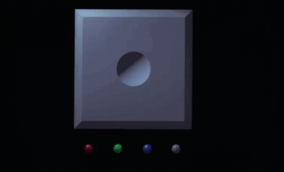 Pixar Logo With Hole GIF