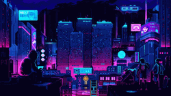 Pixel Art 8bit City