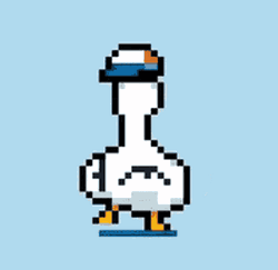 Pixel Art 8bit Subaru Duck