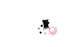 Pixel Art Bird Flying Sticker