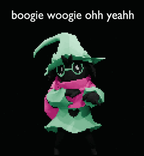 Pixel Art Boogie Woogie Ohh Yeahh GIF