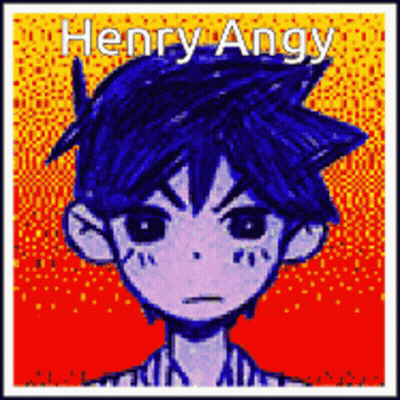 Pixel Art Boy Henry Angry GIF