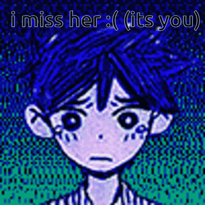 Pixel Art Boy I Miss Her :( It's You GIF