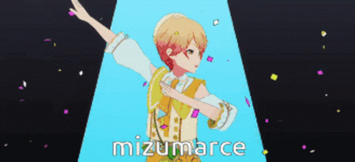 Pixel Art Boy With Mizumarce Name GIF