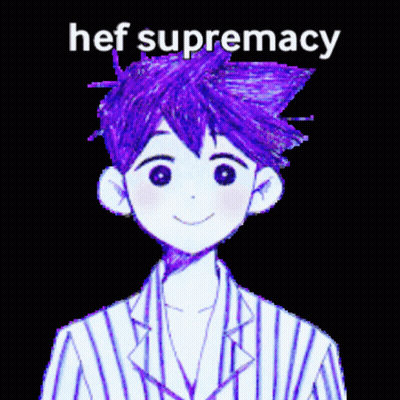 Pixel Art Boy With Purple Hair Hef Supremacy GIF