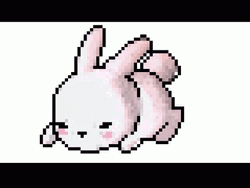 Pixel Art Bunny Rabbit