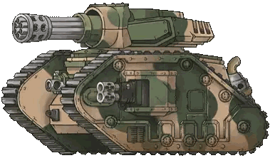 Pixel Art Camouflaged Tank Sticker