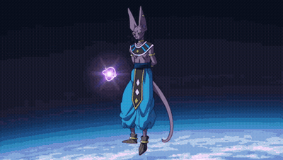 Pixel Art Cat With Purple Ball