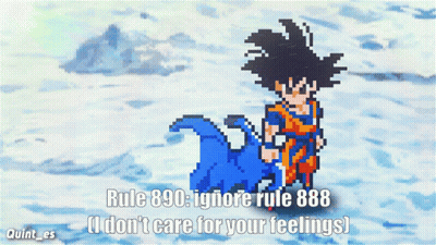 Pixel Art Character Rule 890 Ignore Rule 888 GIF