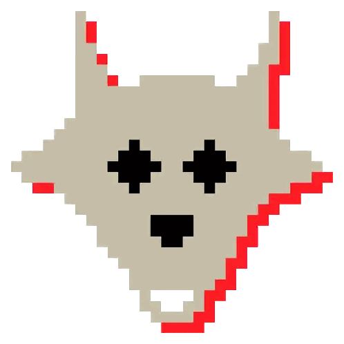 Pixel Art Dead Sheep With Horns Sticker