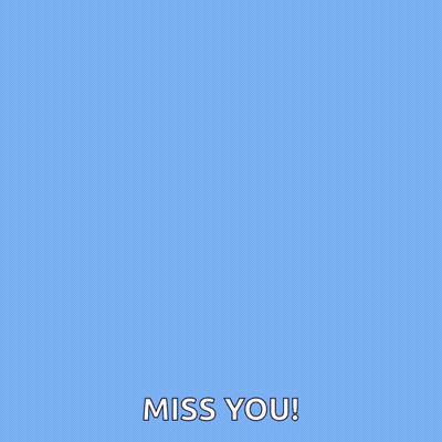 Pixel Art Duck With Open Mouth Saying Miss You GIF
