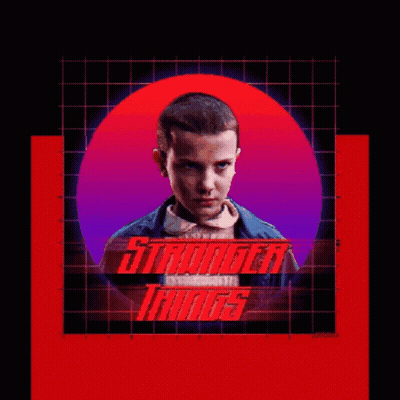 Pixel Art Eleven Stranger Things Red Circle