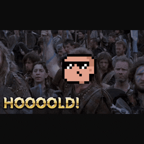 Pixel Art Gift With Merry GIF