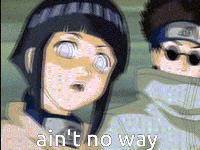 Pixel Art Girl And Boy Saying Ain't No Way GIF